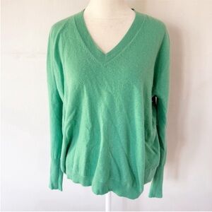 J Crew Women Italian Cashmere Sweater Preppy Classic Quiet Luxury Old Money